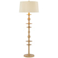 Piermont Tischlampe, Aged Brass/Ceramic Dark Forrest