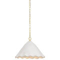Scheana Pendant, Aged Brass