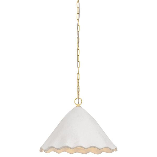 Scheana Pendant, Aged Brass