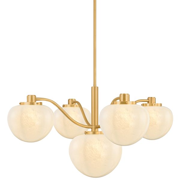 Samantha Wall Sconce, Aged Brass