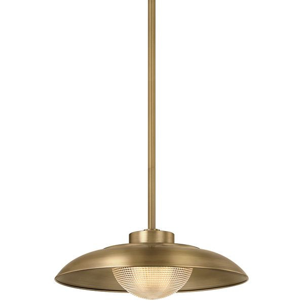 Flinders Pendant, Patina Brass