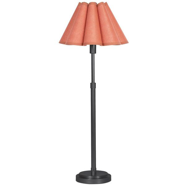 Polly Buffet Lamp, Natur Brass/Mist Blau
